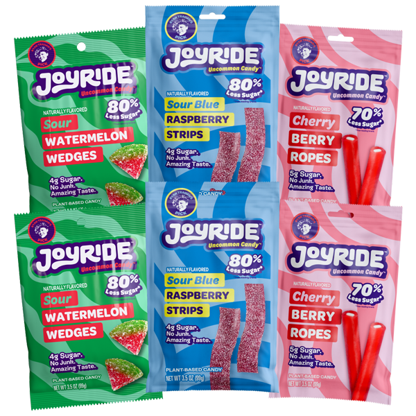 JOYRIDE best sellers variety 6-pack