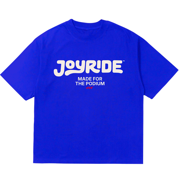 JOYRIDE Podium Short Sleeve T-Shirt - Cobalt