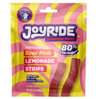 sour pink lemonade strips