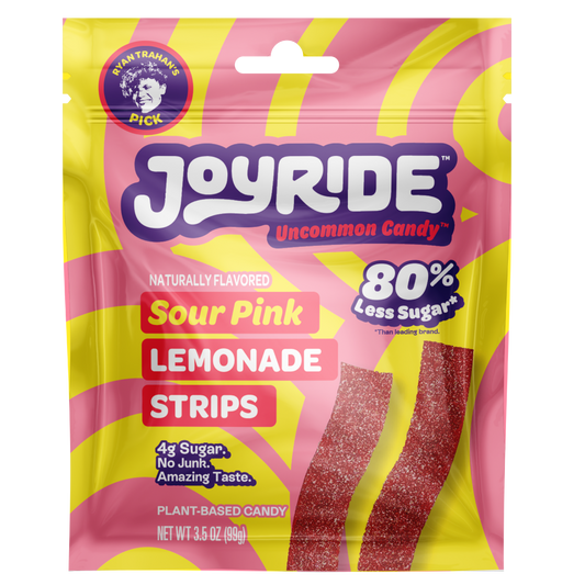 sour pink lemonade strips