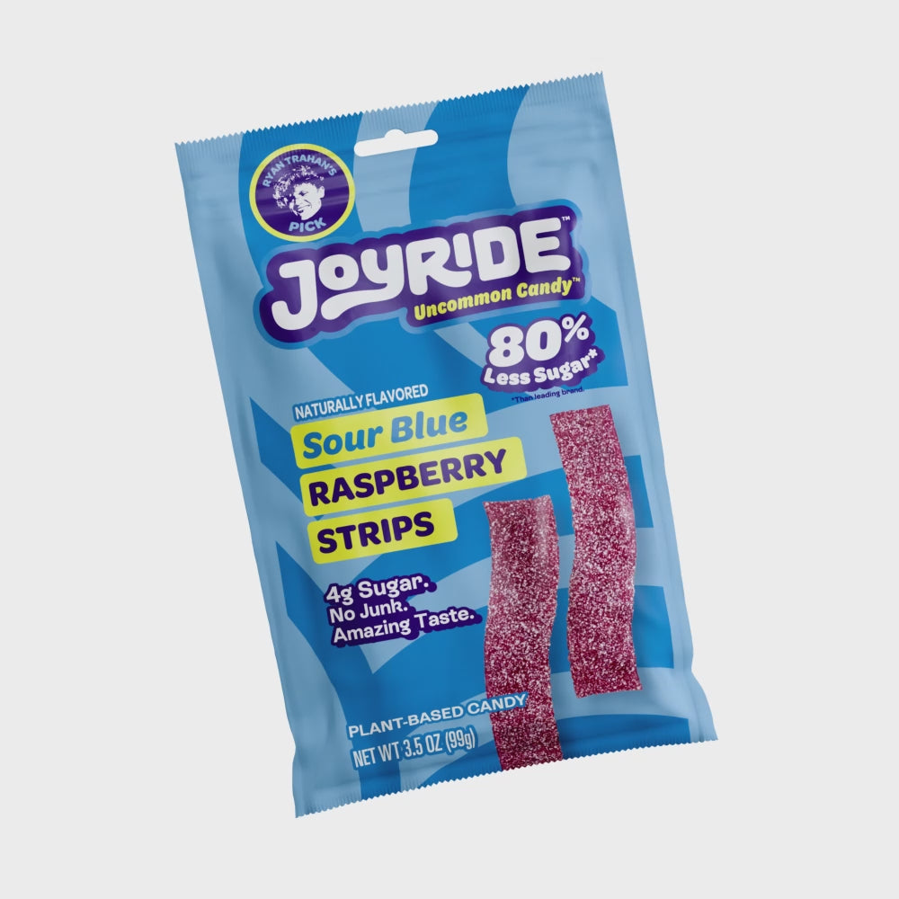 Sour Blue Raspberry Strips Joyride