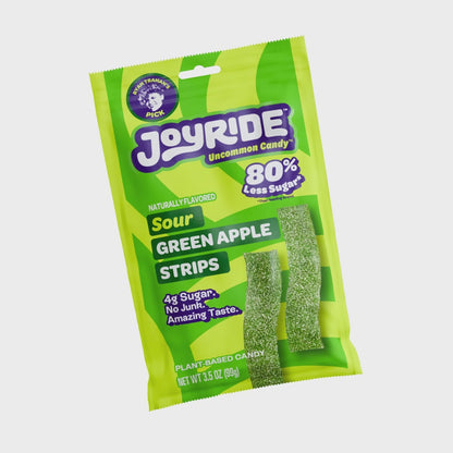 sour green apple strips