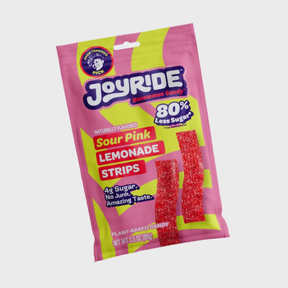 sour pink lemonade strips